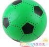 Мяч футбольный надувной зеленый